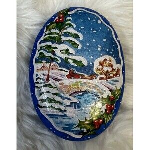 Vintage Lillian Vernon Christmas Egg Candle